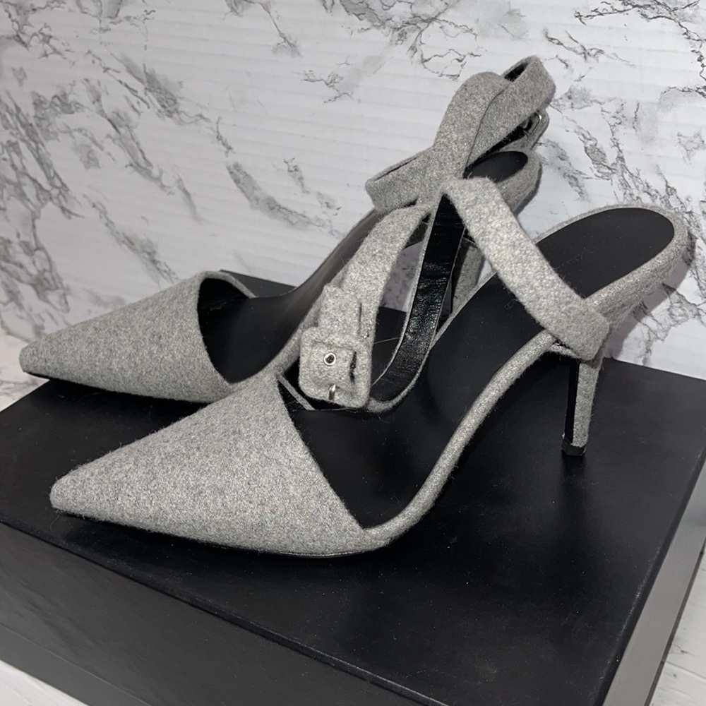 靴 Alexander Wang 'Lovisa' Ankle Strap Pump Alexander Wang Royal Blue Suede Lovisa Ankle Strap Pumps